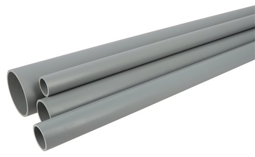 Tuyau PVC d'évacuation sans manchon, Nicoll, Ø 32 x 1,8 mm, longueur 4 m