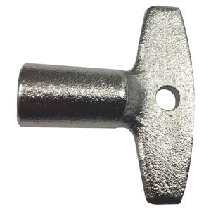 Clé à douille pour robinet antigel, Schell Polar et Polar II, chromé mat