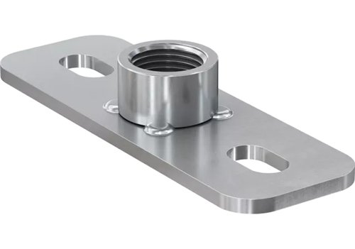 Platine de fixation, fischer GPS, filetage 3/4"