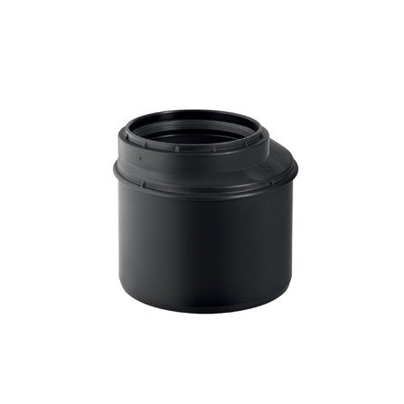 Réduction courte excentrique PP d'évacuation, Geberit Silent-PP, Ø 90 x 75 mm