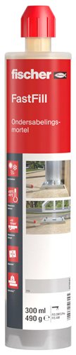 Snelle vulmortel, fischer FastFill 300 T, koker van 300 ml