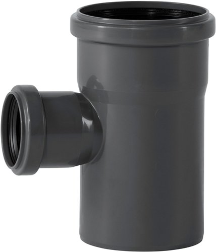 Té réduit PP d'évacuation, Ostendorf HTsafe, 87°30, Ø 50 x 40 mm