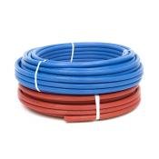 Meerlagenbuis voorgeïsoleerd, Begetube alpex duo XS, Ø 16 x 2 mm, isolatie 6 mm, rol van 100 m, rood