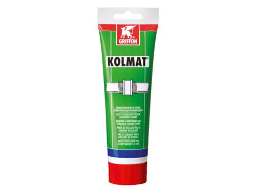 Pâte d'étanchéité pour raccords filetés, Griffon Kolmat SFC, tube de 300 g
