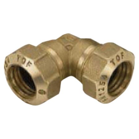 Coude à compression pour tube PE, Effebi Profit, Ø 20 mm