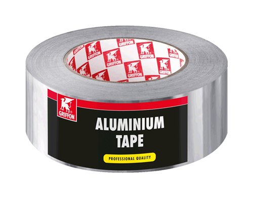 Aluminiumtape, Griffon Jitra Alu HT, breedte 50 mm, rol van 50 m