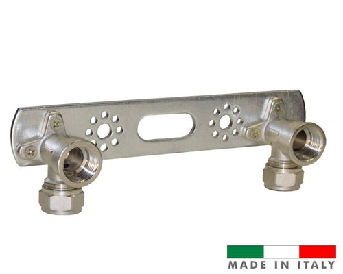 Paire d'appliques à visser multicouche, Ø 16 mm x femelle 1/2", calibrée