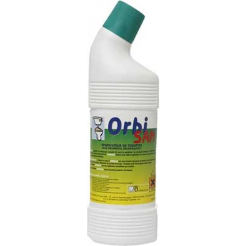 Ontkalkende renovator voor wc en urinoir, Orbi San, 750 ml