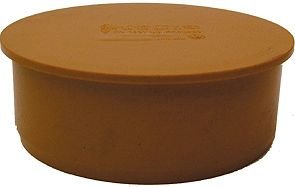 Bouchon PVC d'égout à joint, Nicoll, Ø 160 mm, mâle