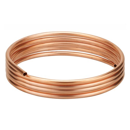 Tube cuivre recuit, Ø 8 mm, couronne de 25 m