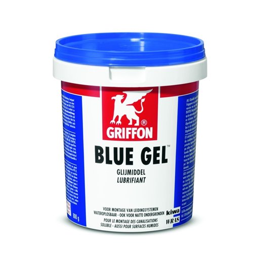 Glijmiddel voor buisdichtingen, Griffon Blue Gel, 800 g