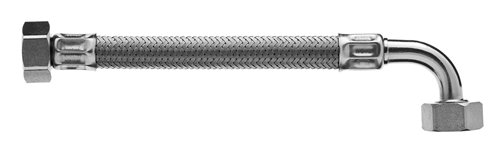 Flexible inox pour machine à laver, 3/4", longueur 200 cm