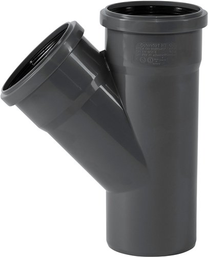 T-stuk PP-afvoer, Ostendorf HTsafe, 45°, Ø 50 mm