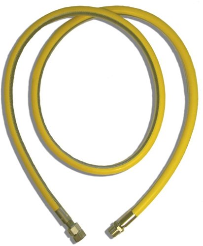 Flexible de raccordement gaz inox, Soper, mâle 1/2" x femelle 1/2", longueur 100 cm, agréé EN 14800