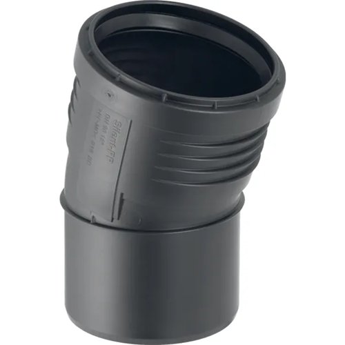 Bocht PP-afvoer, Geberit Silent-PP, 15°, Ø 50 mm