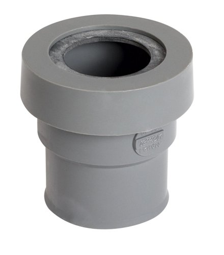 Manchon PVC d'évacuation à joint à lèvre, Nicoll, Ø 40 mm, femelle-femelle