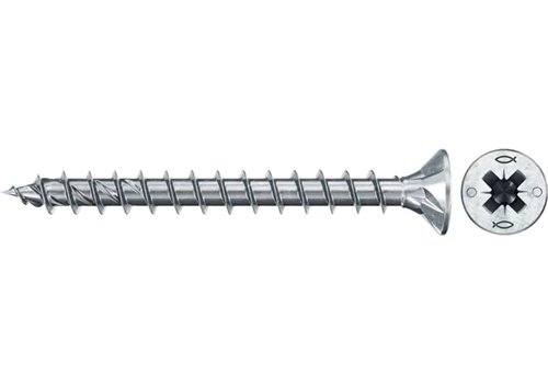 Spaanplaatschroef, fischer PowerFast II, Ø 4,5 x 40 mm, Pozidriv, doos van 200