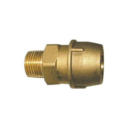 Knelkoppeling ISO/DIN, Niron, Ø 20 mm x buitendraad 1/2", alleen koud water