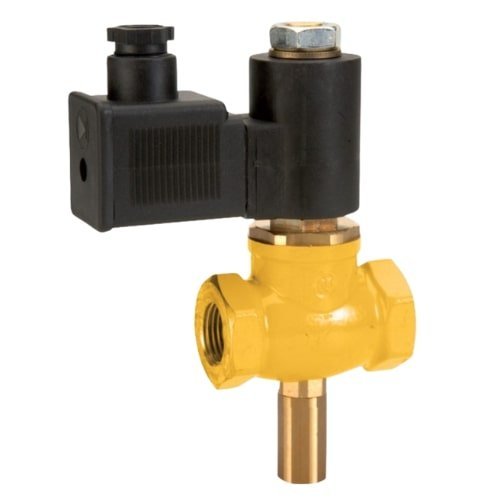Gasmagneetventiel normaal gesloten, Soper, binnendraad 1" x binnendraad 1", manuele reset, 230 V, 0,5 bar max