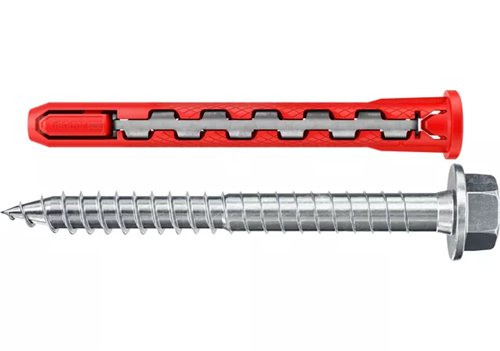 Cheville universelle avec vis, fischer HybridPower FUS, Ø 10 x 90 mm, boîte de 10