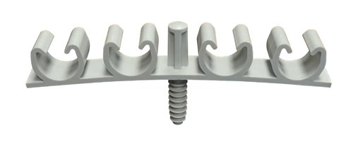 Collier de fixation quadruple, Arymex Fix-ring Multi, Ø 16-20 mm, boîte de 25