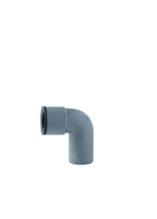 Gebogen koppeling PVC-metaal voor afvoer, Eupen, Ø 40 mm x 5/4"