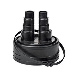Manchon de finition pour tube préisolé, Watts Microflex DUO, gaine Ø 125 mm, tubes Ø 20 à 32 mm