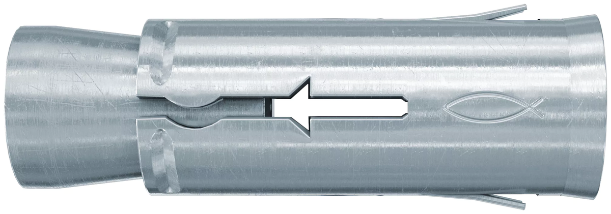 Plug voor holle vloerplaten, fischer FHY, M8, boorgat Ø 12 mm, doos van 25