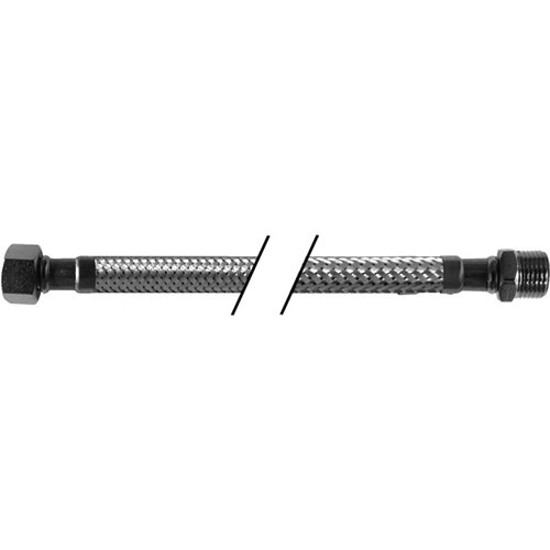 Flexible sanitaire, Sanutal, mâle 3/8" x femelle 3/8", longueur 30 cm