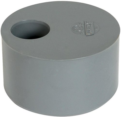 Tampon de réduction PVC d'évacuation à coller, Nicoll, Ø 100 x 90 mm, mâle-femelle