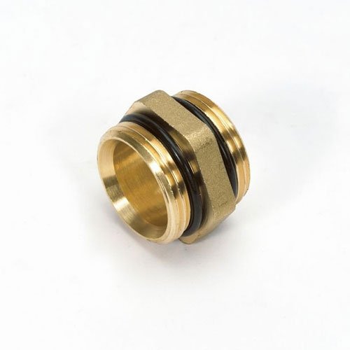 Mamelon pour collecteur, Begetube, mâle 1" x mâle 1"