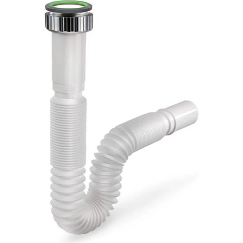 Raccord souple extensible PVC d'évacuation, 5/4" x Ø 32 mm