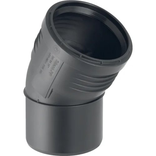 Coude PP d'évacuation, Geberit Silent-PP, 30°, Ø 125 mm