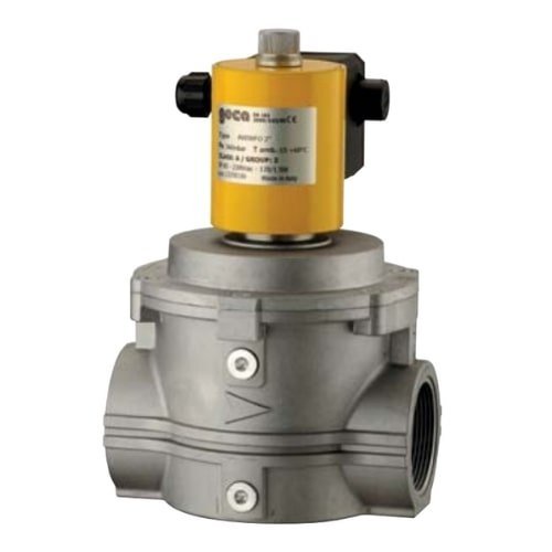 Électrovanne gaz normalement fermée, Soper, femelle 1" x femelle 1", automatique, 220 V, 360 mbar max