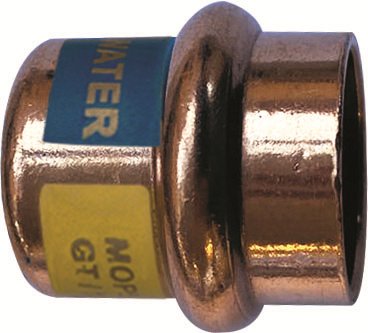 Bouchon à sertir cuivre eau et gaz, Effebi Unico-FBQ, Ø 15 mm