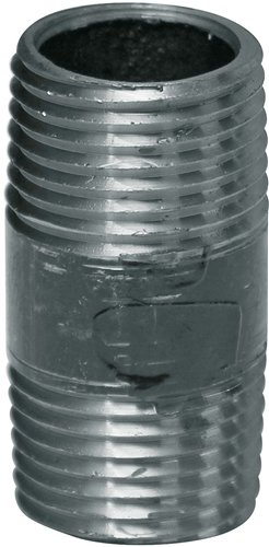 Bout fileté en acier noir, HS Fittings, 2", longueur 300 mm