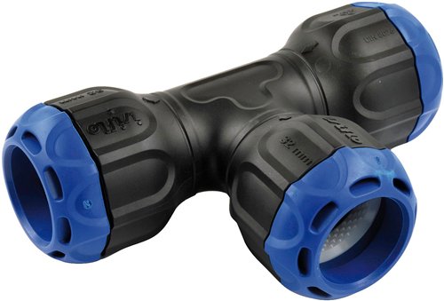 T-stuk knel voor PE-buis, Eupen Isiflo Sprint, Ø 20 x 20 x 20 mm