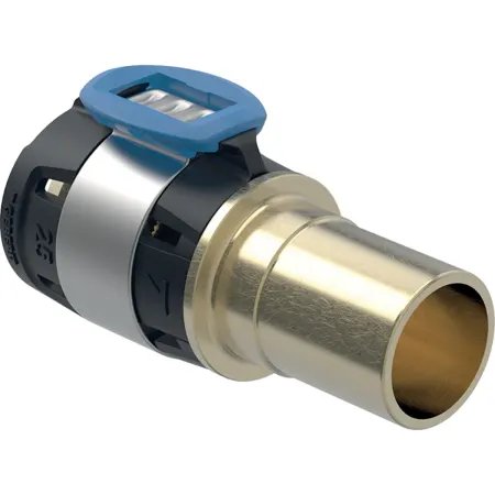 Raccord de transition à sertir multicouche, Geberit FlowFit, Ø 16 mm x Mapress Ø 15 mm