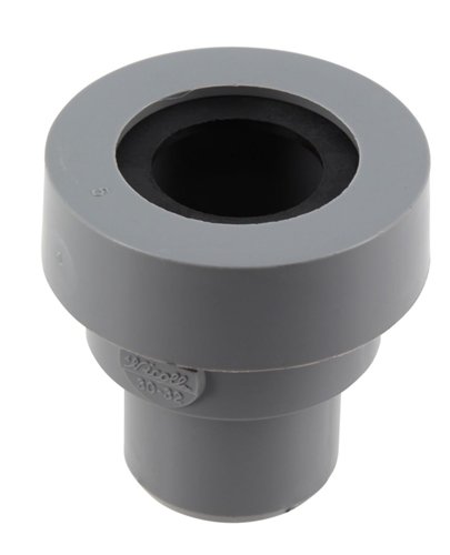 Mof PVC-afvoer met lipdichting, Nicoll, Ø 40 mm, mof-spie