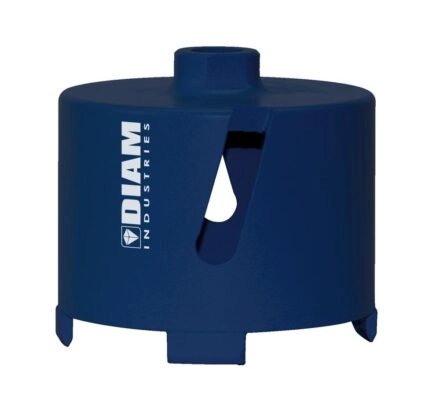 Couronne diamantée à sec pour béton, Diam Industries SD4AR, Ø 112 mm, longueur utile 62 mm, raccord M16 femelle