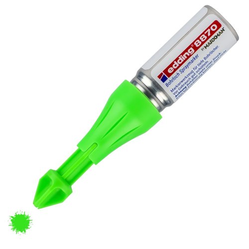 Marqueur de position de perçage, Marxman Green, trous Ø 3 à 13 mm, profondeur jusqu'à 45 mm