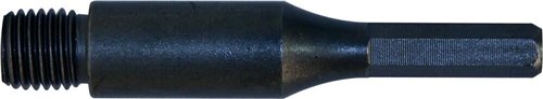 Adapter voor diamantboorkroon, Diam Industries, zeskant x M16 buitendraad
