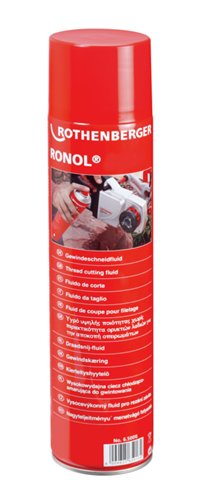 Huile de coupe minérale en aérosol, Rothenberger RONOL, 600 ml