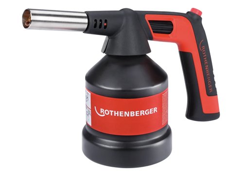 Soldeerbrander voor zachtsolderen, Rothenberger ROFLAME 4 PIEZO, tot Ø 22 mm, zonder gaspatroon