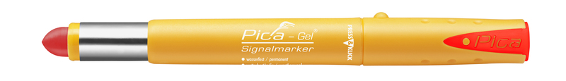 Marqueur gel pour surfaces humides, Pica GEL Signal, rouge