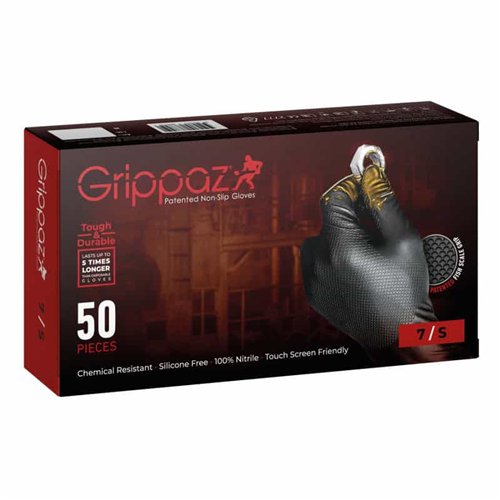 Gant jetable en nitrile, PIP 246BK, noir, taille 11, boîte de 50