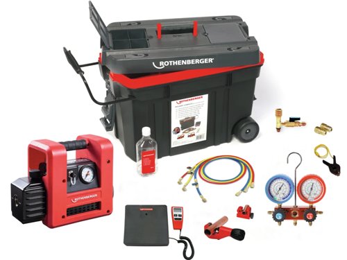 Kit de service frigorifique, Rothenberger ROCADDY 120 R32, analogique