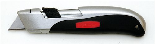 Cutter de sécurité à lame rétractable, MOB Topsecurity, lame 25 mm