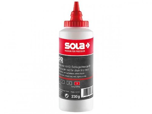 Slaglijnpoeder, SOLA CPR, 230 g, rood