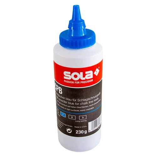 Slaglijnpoeder, SOLA CPB, 230 g, blauw